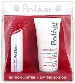 POLAAR CARE KIT DE VOYAGE EXTREMECARE BAUME LEVRES 3.8G + CREME REPARATRICE MAINS 30ML