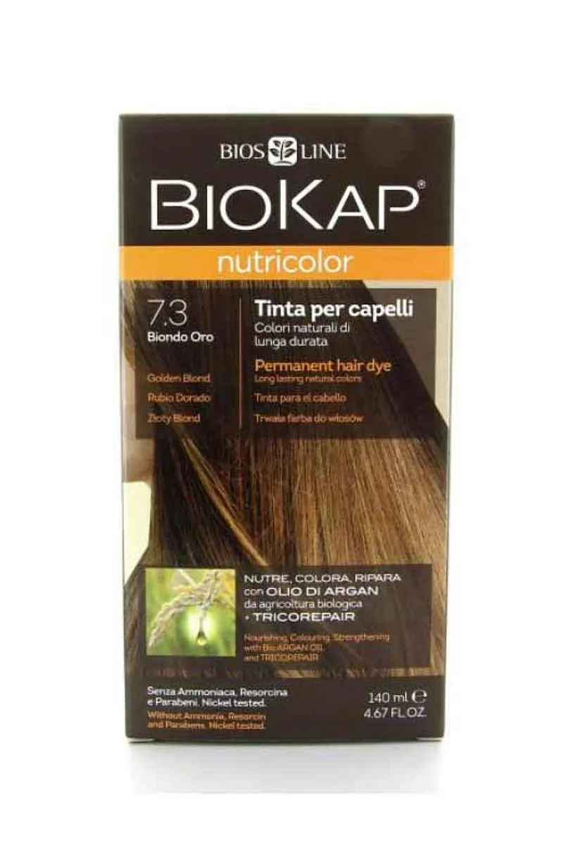 BIOKAP NUTRICOLOR NUMERO 7.3 BLOND OR