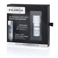 FILORGA OPTIM-EYES COFFRET REGARD REPOSE OPTIM-EYES 15ML + OPTIM-EYES LOTION 20ML