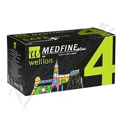 WELLION MEDFINE PLUS AIGUILLE 4MM BOITE DE 100