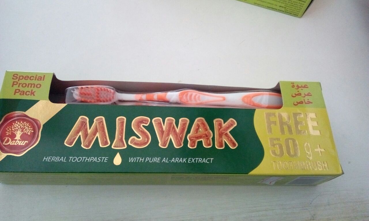 MISWAK DENTIFRICE SPECIAL PROMO PACK DENTIFRICE 120G+25G + BROSSE A DENTS GRATUIT