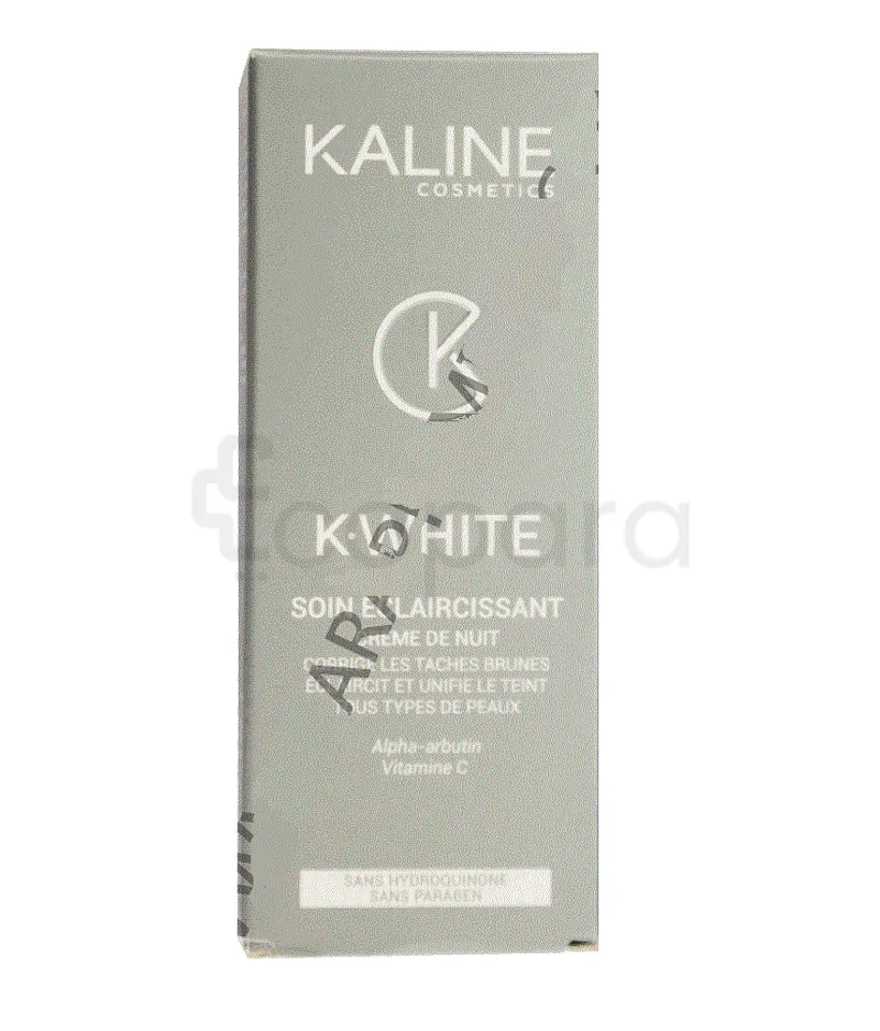 KALINE K-WHITE SOIN ECLAIRCISSANT CREME DE NUIT 50ML