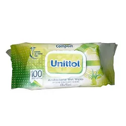 UNITTOL COMPACT LINGETTE BOITE DE 100