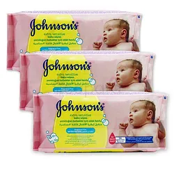 JOHNSON'S BABY LINGETTES EXTRA SENSITIVE BOITE DE 56
