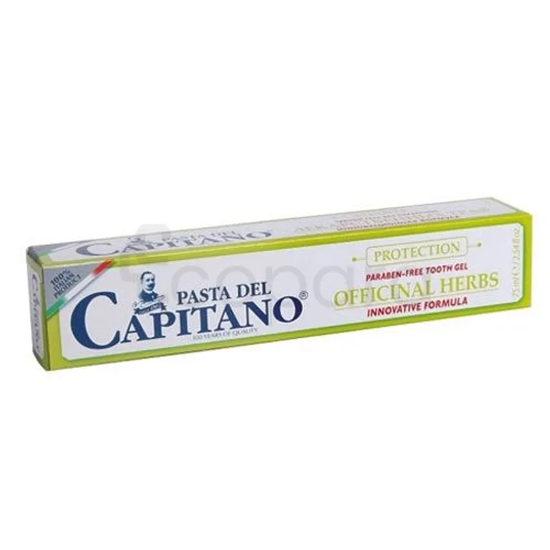 PASTA DEL CAPITANO DENTIFRICE OFFICINAL HERBS 75ML