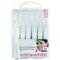 EDEL WHITE BROSSES INTERDENTAIRES XS 0.42MM/1.7MM BOITE DE 6