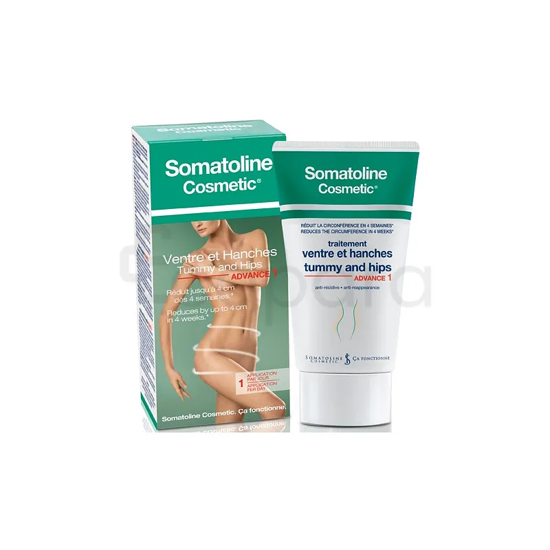 SOMATOLINE COSMETIC TRAITEMENT VENTRE ET HANCHES ADVANCE 1 150ML