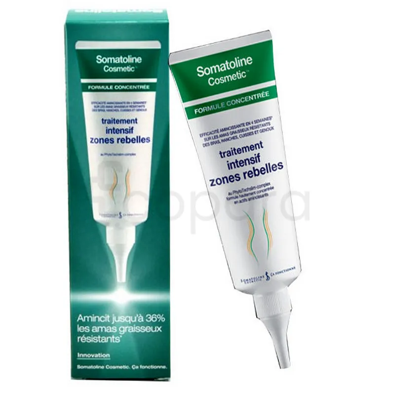 SOMATOLINE COSMETIC TRAITEMENT INTENSIF ZONES REBELLES 100ML