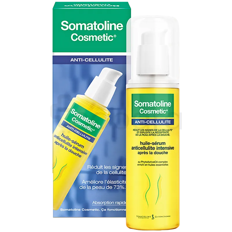 SOMATOLINE COSMETIC ANTI-CELLULITE HUILE SERUM ANTI-CELLULITE INTENSIVE APRES LA DOUCHE 125ML