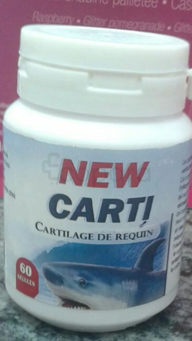 NEW CARTI CARTILAGE DE REQUIN BOITE DE 60 GELULES