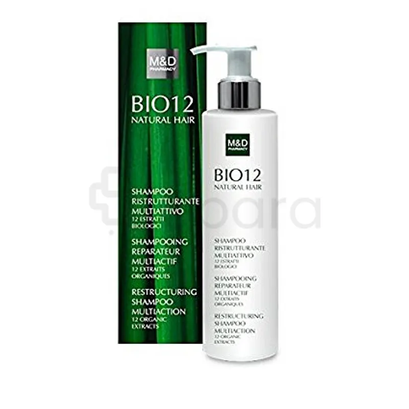 M&D BIO12 NATURAL HAIR SHAMPOOING REPARATEUR MULTIACTIF 250ML
