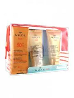 NUXE SUN TROUSSE CRÈME SOLAIRE SPF50 50ML + SHAMPOOING 50ML + LAIT APRÈS SOLEIL 50ML