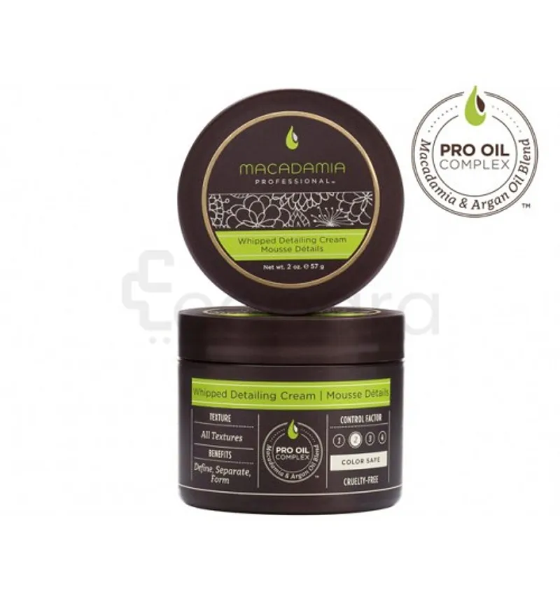 MACADAMIA WHIPPED DETAILING CREAM MOUSSE DETAILS 57G