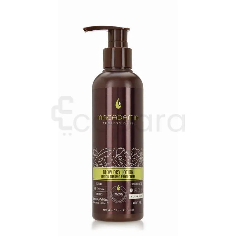 MACADAMIA BLOW DRY LOTION THERMO-PROTECTEUR 198ML