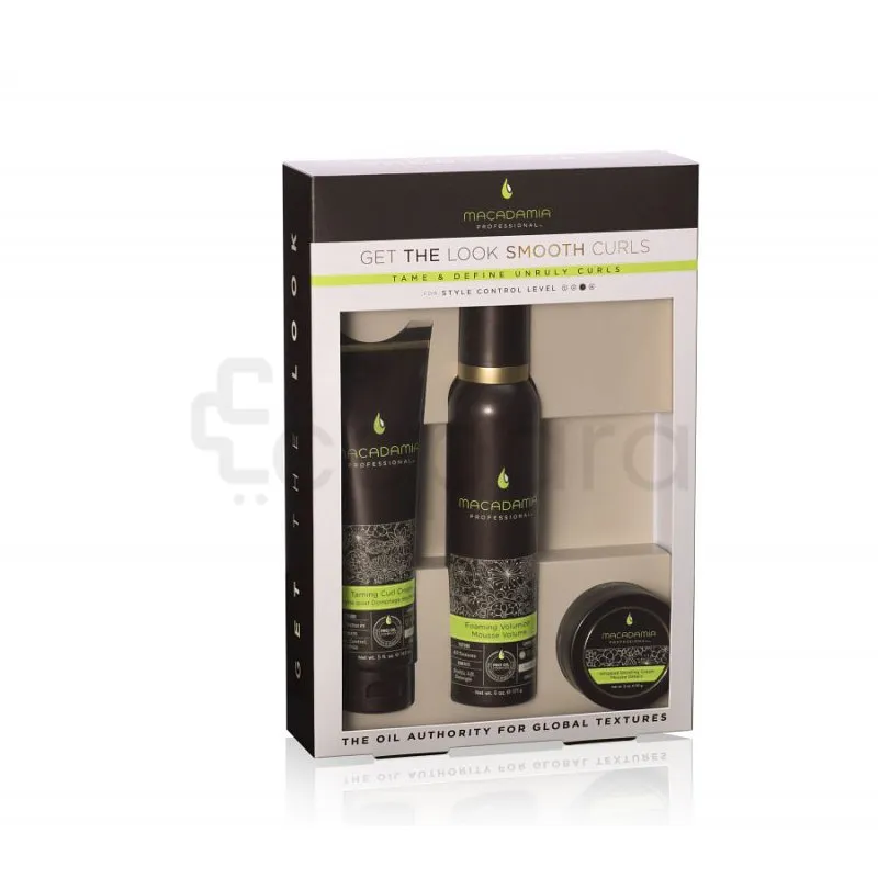 MACADAMIA COFFRET GET THE LOOK SMOOTH CURLS