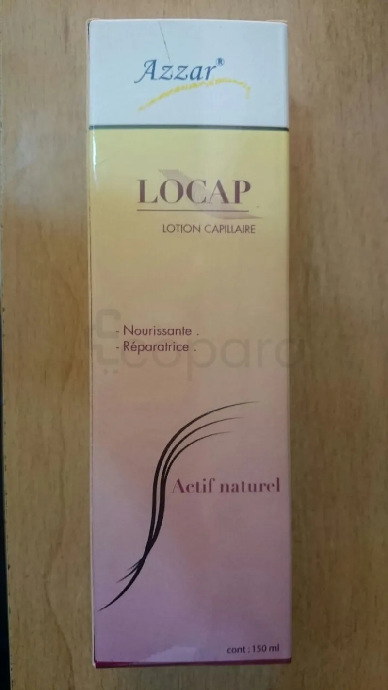 AZZAR LOCAP LOTION CAPILLAIRE ACTIF NATUREL 150ML