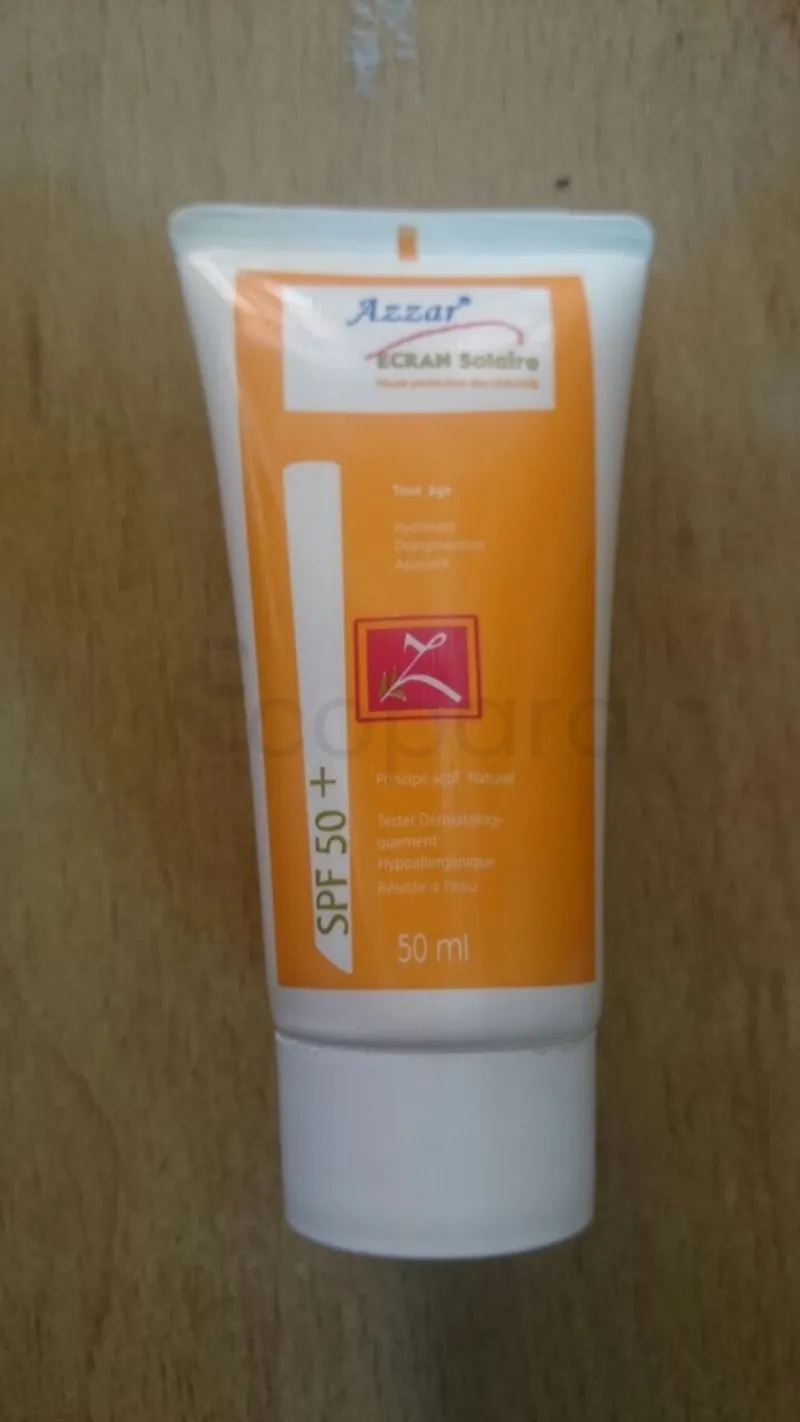 AZZAR ECRAN SOLAIRE SPF50+ 50ML