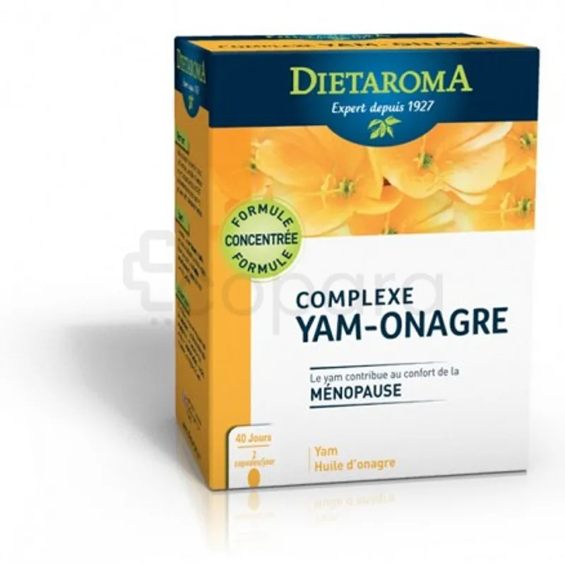 DIETAROMA COMPLEXE YAM-ONAGRE MÉNOPAUSE BOITE DE 80 COMPRIMES