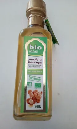 BIO ARGAN HUILE D'ARGAN VISAGE CORPS CHEVEUX 100ML