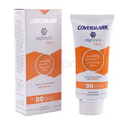 COVERMARK RAYBLOCK FACE ECRAN SOLAIRE SPF80 TEINTE SOFT BROWN 50ML