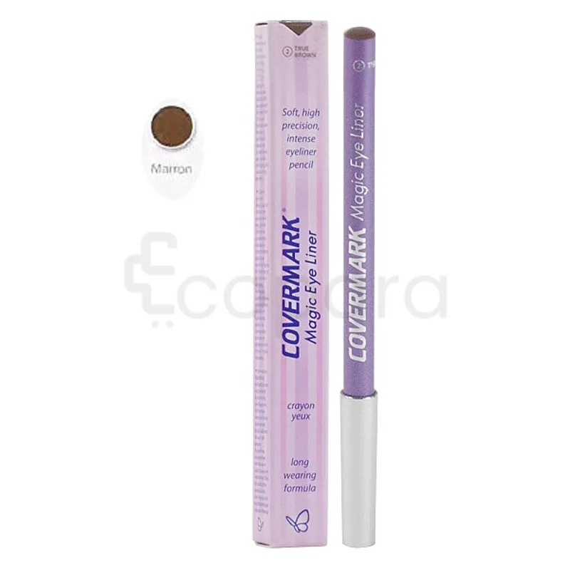 COVERMARK MAGIC EYE LINER NUMERO 2 TRUE BROWN
