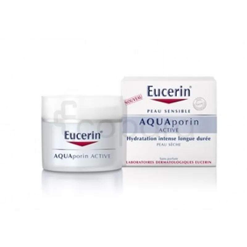 EUCERIN AQUAPORIN NUIT ACTIVE HYDRATATION INTENSE LONGUE DUREE PEAU SECHE 50ML