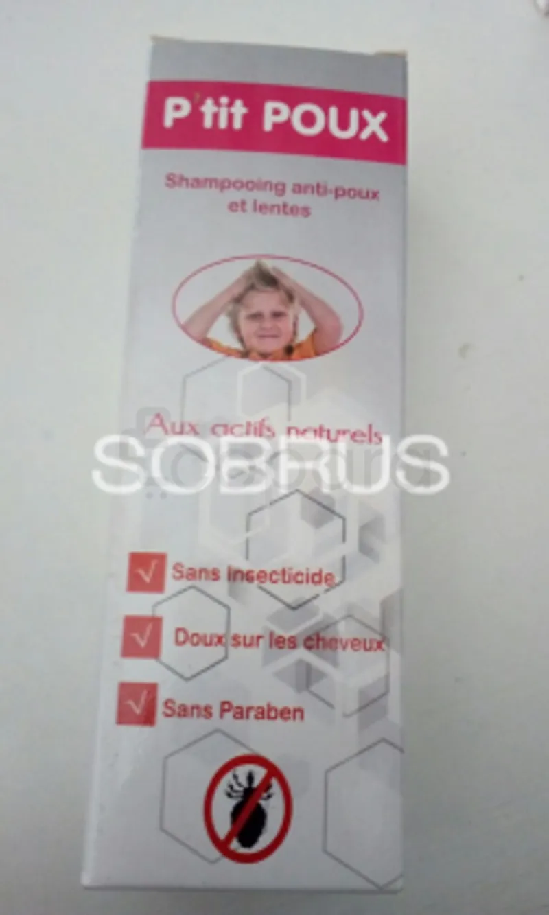 P'TIT POUX SHAMPOOING ANTI-POUX ET LENTES AUX ACTIFS NATURELS