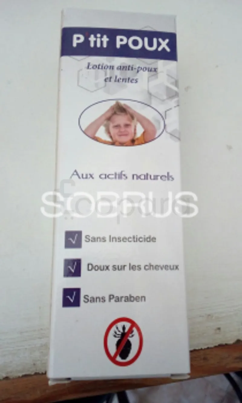 P'TIT POUX LOTION ANTI-POUX ET LENTES AUX ACTIFS NATURELS 100ML