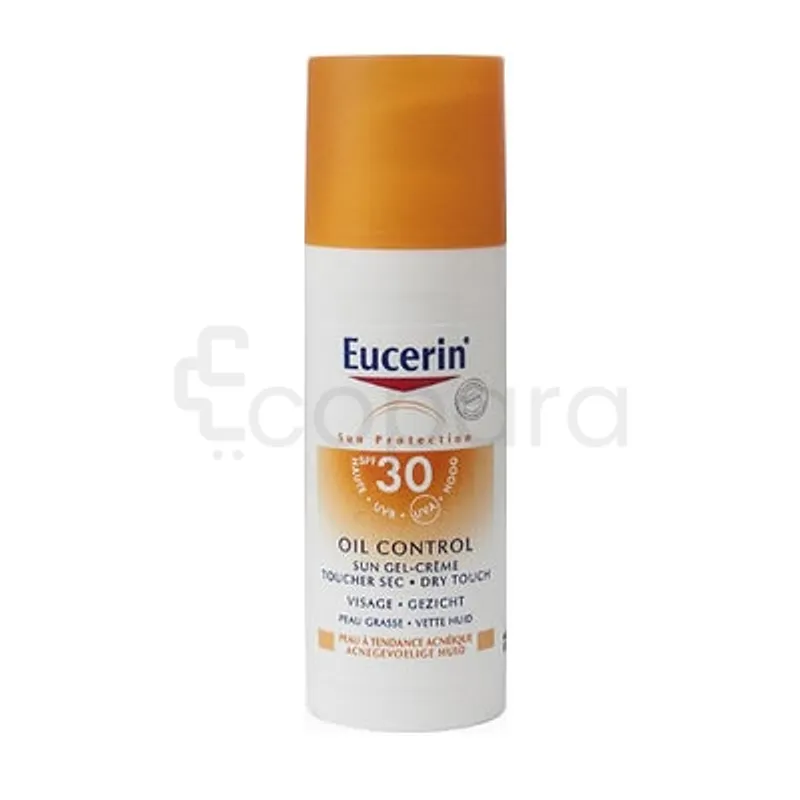 EUCERIN SUN PROTECTION OIL CONTROL SUN GEL CREME TOUCHER SEC SPF30 50ML