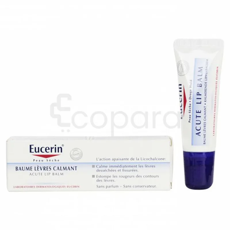 EUCERIN BAUME LEVRES CALMANT PEAU SECHE 10ML