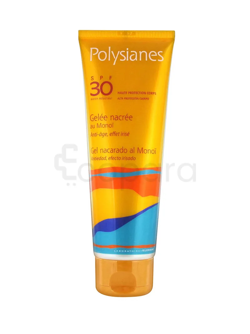 POLYSIANES GELEE NACREE AU MONOI SPF30 125ML