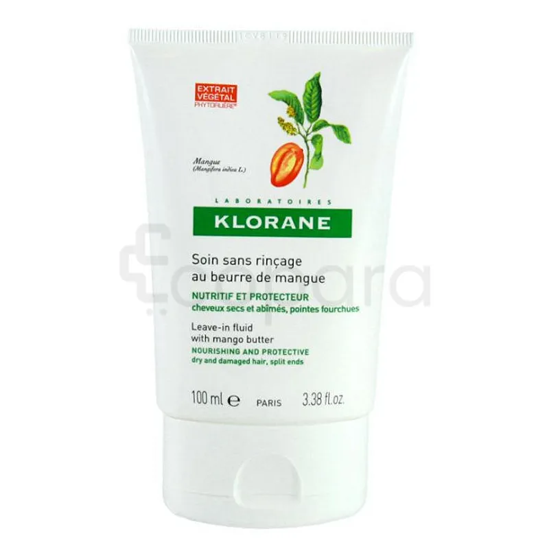 KLORANE BEURRE DE MANGUE SOIN SANS RINCAGE 100ML