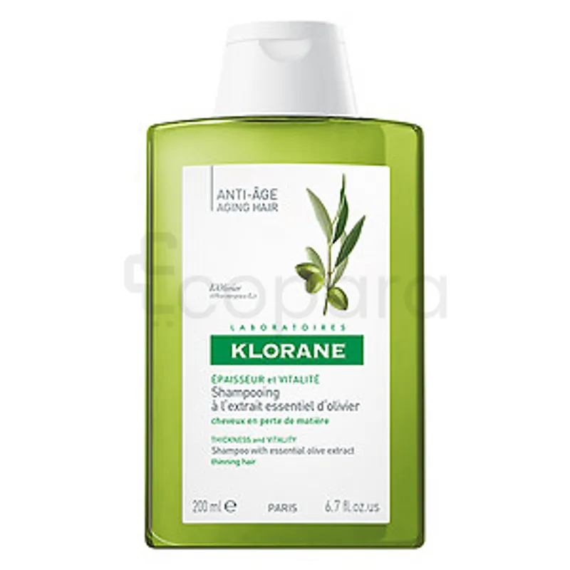 KLORANE EXTRAIT ESSENTIEL D'OLIVIER SHAMPOOING 200ML