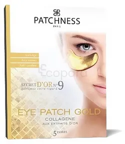 PATCHNESS EYE PATCH GOLD COLLAGENE BOITE DE 5