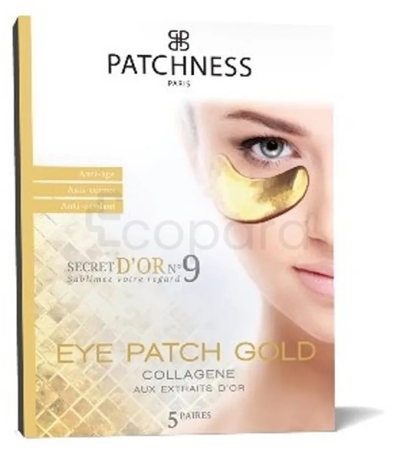 PATCHNESS EYE PATCH GOLD COLLAGENE BOITE DE 5