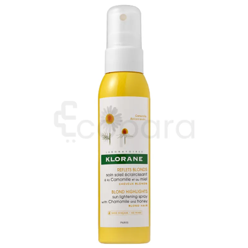 KLORANE CAMOMILLE SOIN SOLEIL ECLAIRCISSANT A LA CAMOMILLE ET AU MIEL 125ML