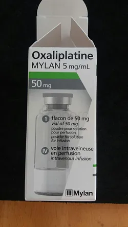 OXALIPLATINE MYLAN 5MG/ML 50MG BOITE DE 1