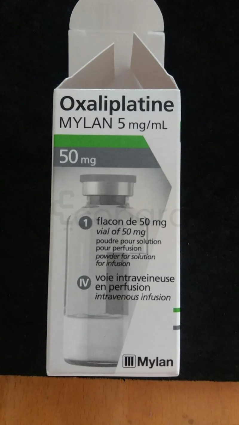OXALIPLATINE MYLAN 5MG/ML 50MG BOITE DE 1