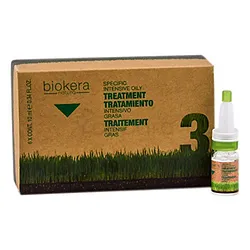 BIOKERA TRAITEMENT INTENSIF GRAS BOITE DE 6 AMPOULES