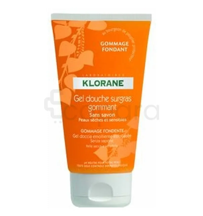 KLORANE BOURGEON DE PEUPLIER GEL DOUCHE SURGRAS GOMMAGE FONDANT 200ML