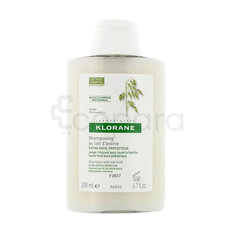KLORANE LAIT D'AVOINE SHAMPOOING 200ML