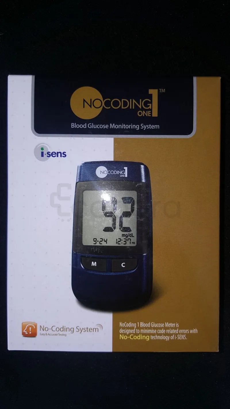 ISENS NO CODING1 BLOOD GLUCOSE MONITORING SYSTEM