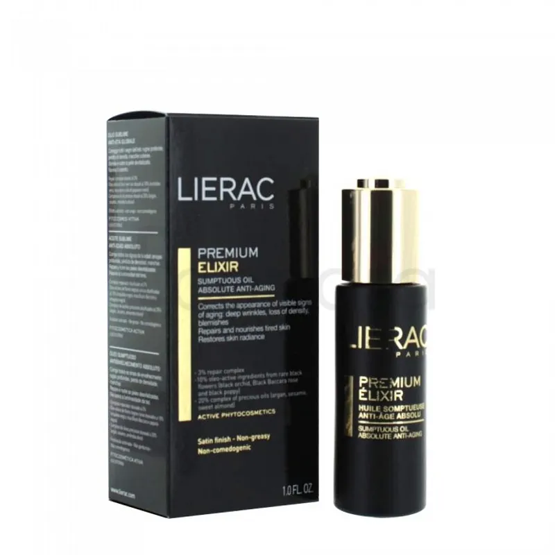 LIERAC PREMIUM ELIXIR HUILE SOMPTUEUSE ANTI-AGE ABSOLU 30ML