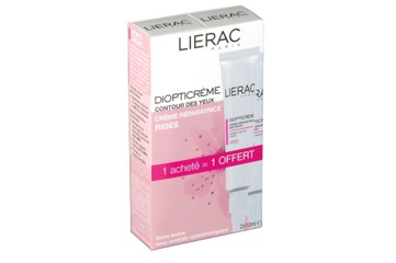 LIERAC DIOPTICREME CREME REPARATRICE DES RIDES 10ML OFFRE BOITE DE 2
