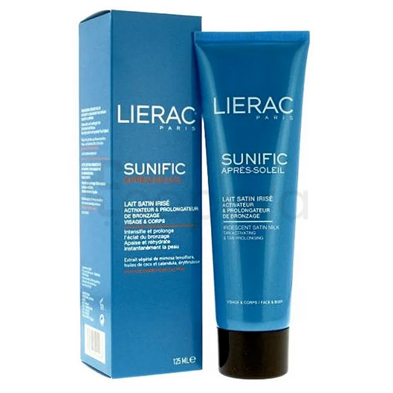 LIERAC SUNIFIC APRES-SOLEIL LAIT SATIN IRISE 125ML