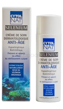 CYTOLNAT SELENIUM CREME DE SOIN DERMATOLOGIQUE ANTI-AGE 50ML