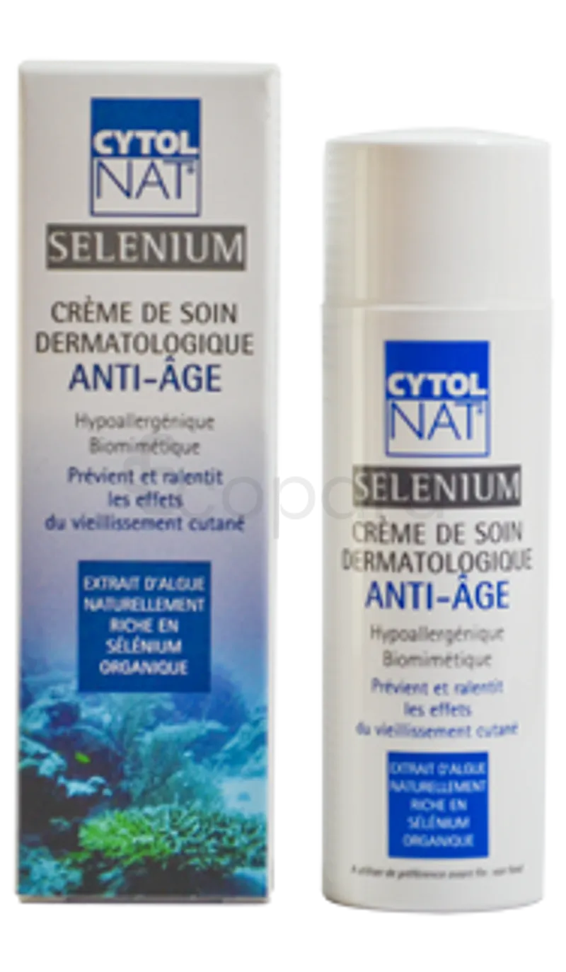 CYTOLNAT SELENIUM CREME DE SOIN DERMATOLOGIQUE ANTI-AGE 50ML