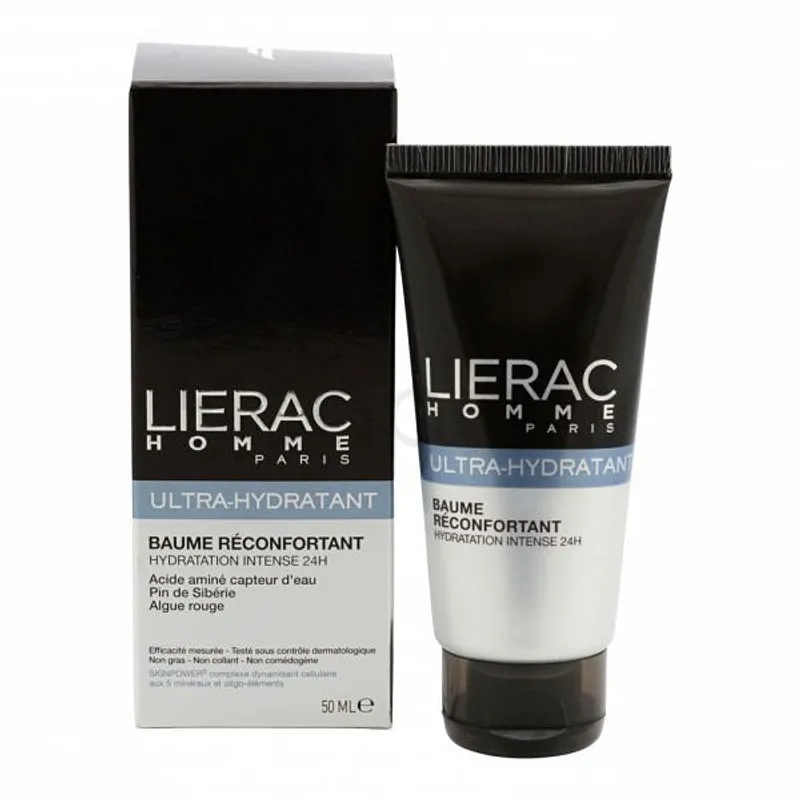 LIERAC HOMME ULTRA HYDRATANT BAUME RECONFORTANT 50ML