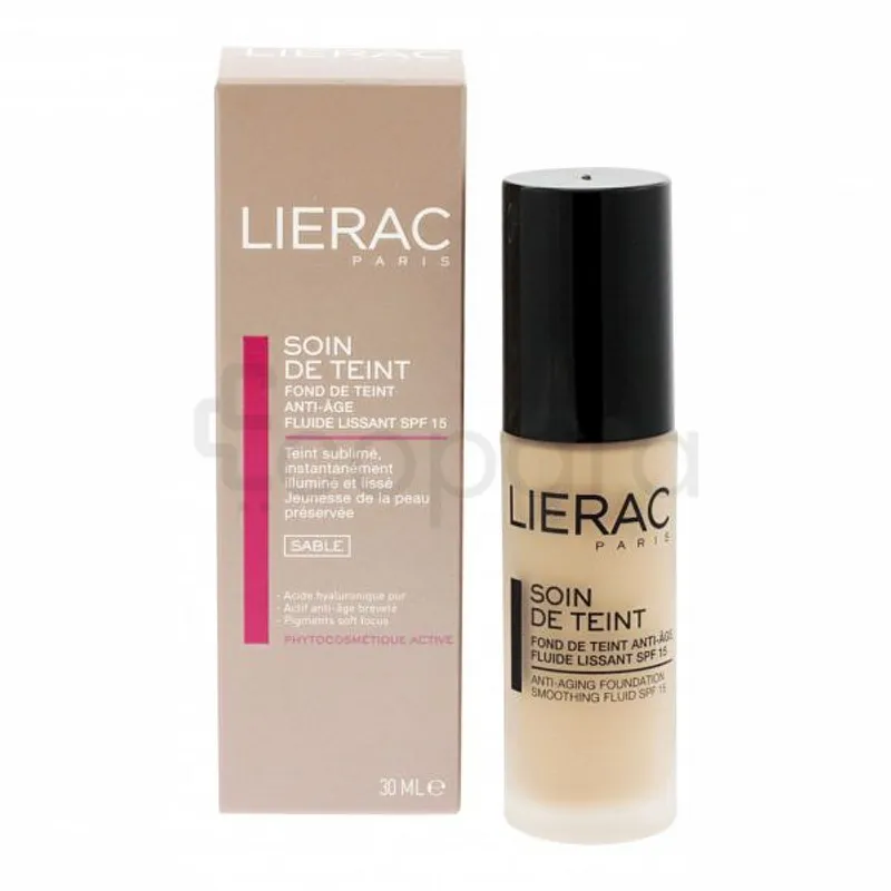 LIERAC SOIN DE TEINT FOND DE TEINT FLUIDE LISSANT MAT DORE 30ML