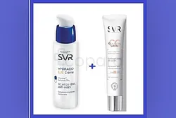 SVR PACK HYDRACID C20 CREME 30ML + CLAIRIAL CC CREME BEIGE SPF50 40ML